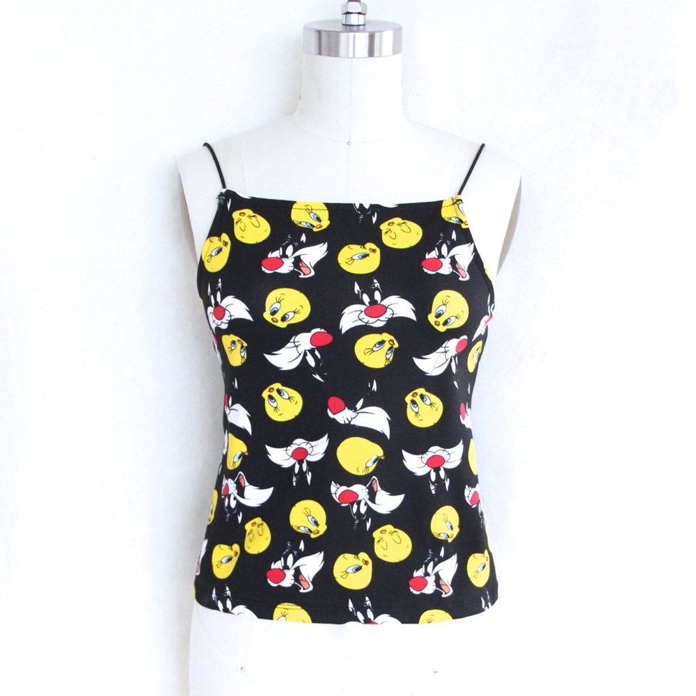NWOT Looney Tunes Sylvester & Tweety Cami Top
